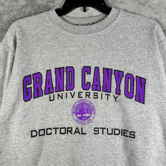 Champion Grand Canyon University Sweatshirt Men's S Crewneck Eco Fleece Graphic - Picture 2 of 7